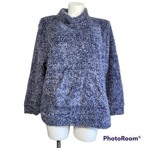 Kookaburra By UGG sweater 1X  blue plush pull over